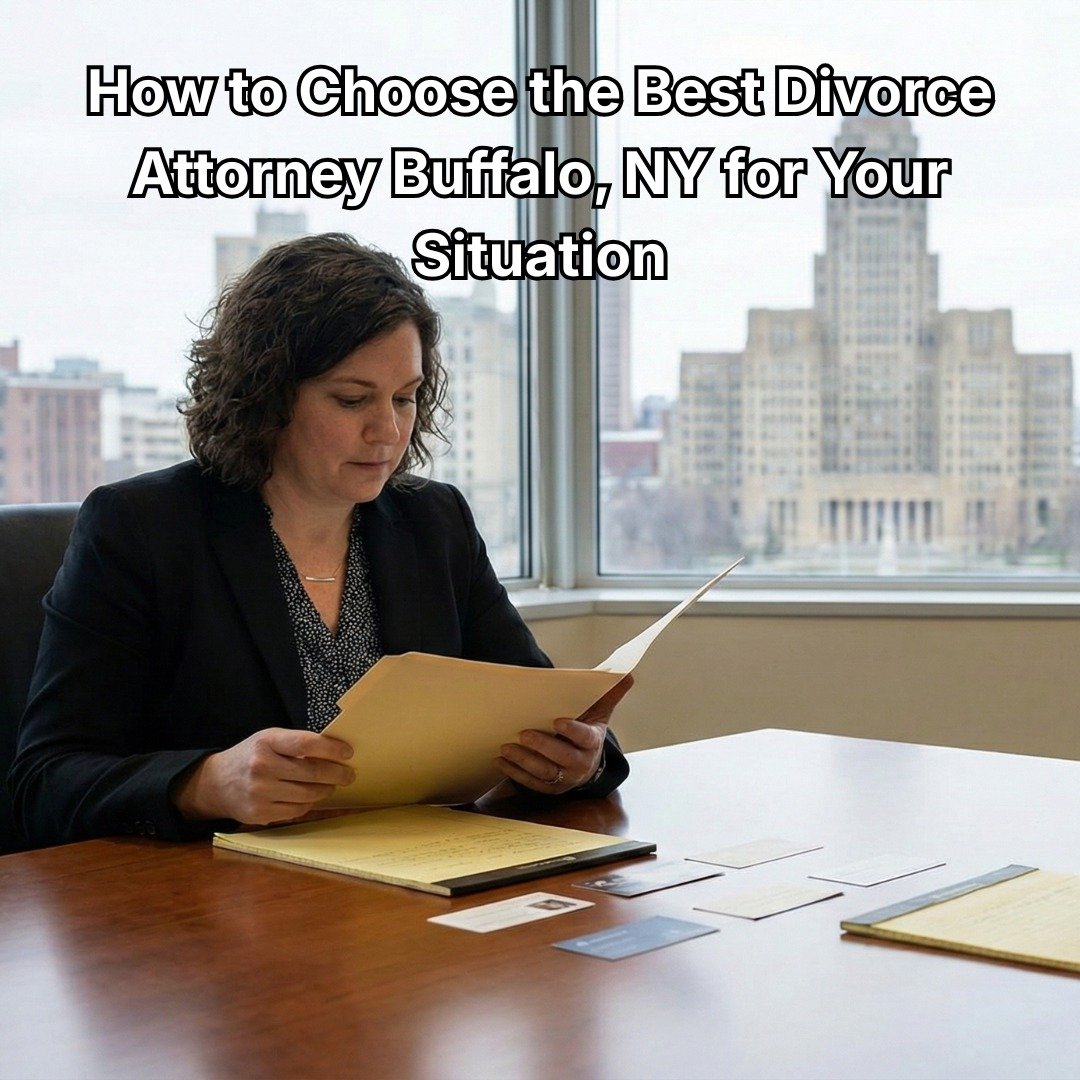 How to Choose the Best Divorce Attorney Buffalo, NY for Your Situation