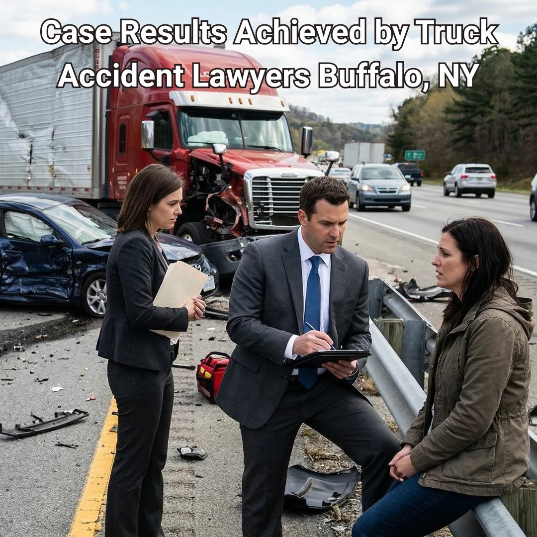Case Results Achieved by Truck Accident Lawyers Buffalo, NY