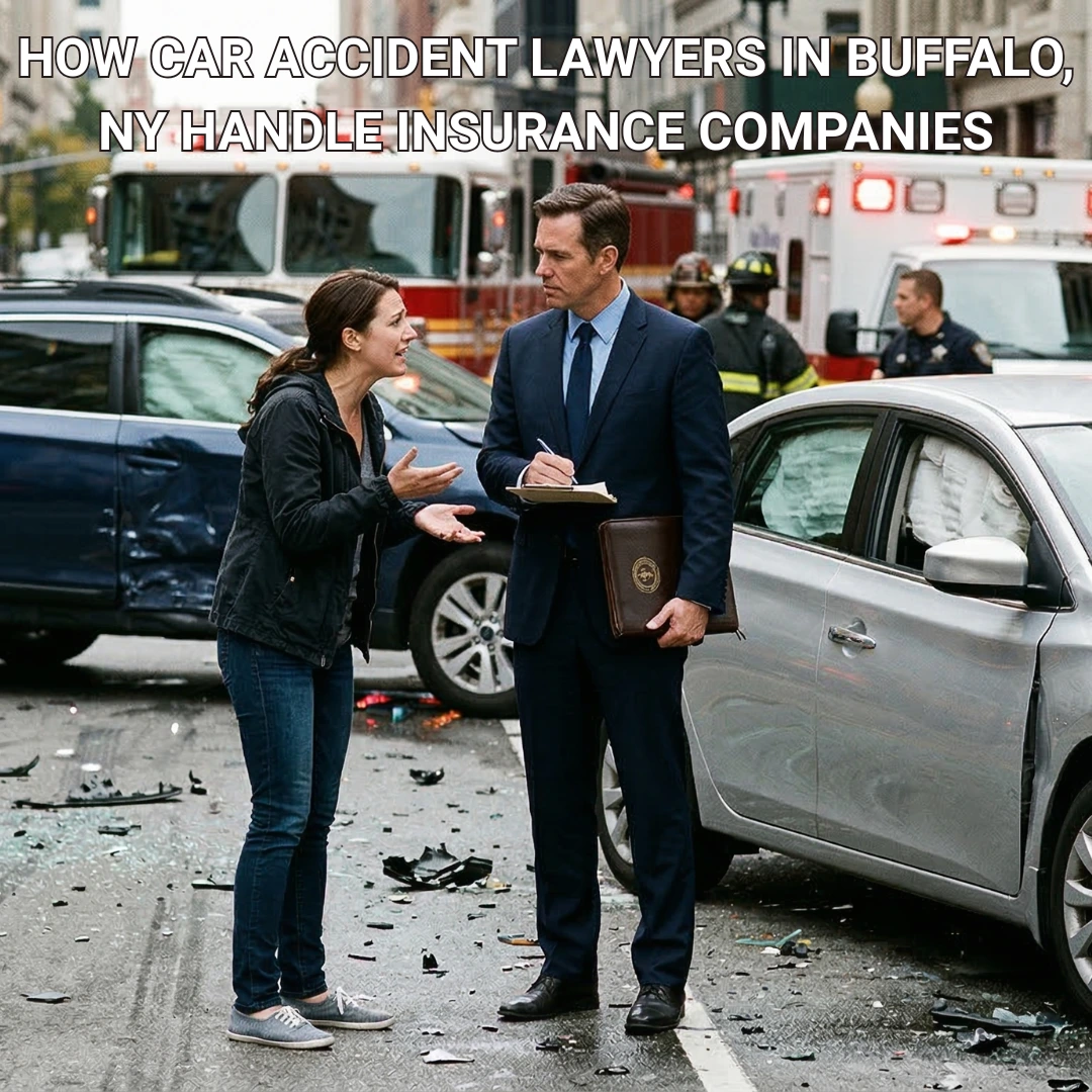 How Car Accident Lawyers in Buffalo, NY Handle Insurance Companies