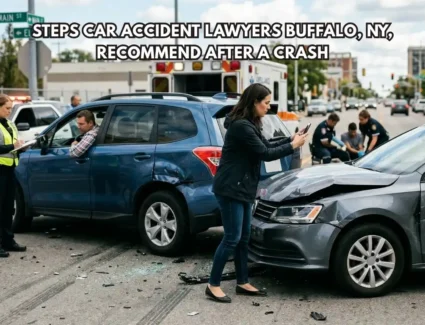 Steps Car Accident Lawyers Buffalo NY Recommend After a Crash 2