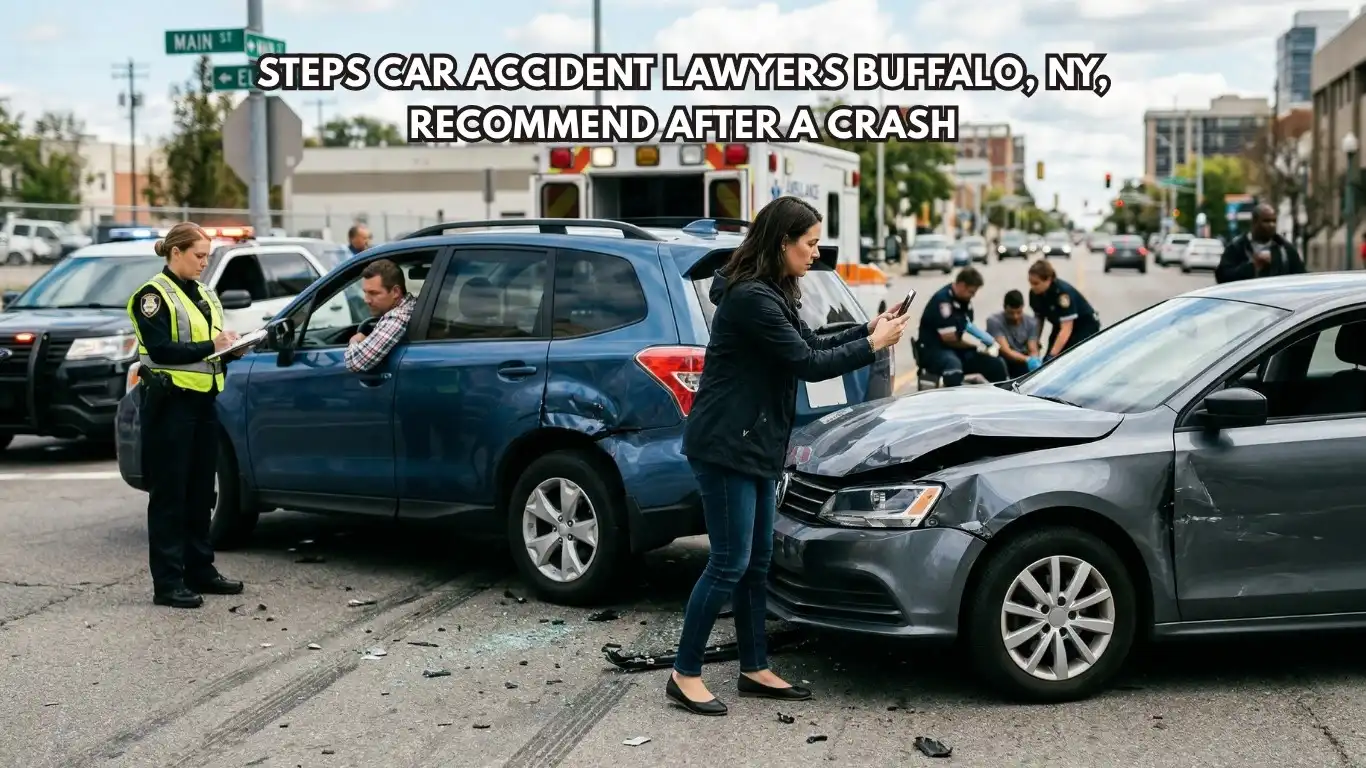 Steps Car Accident Lawyers Buffalo NY Recommend After a Crash 2
