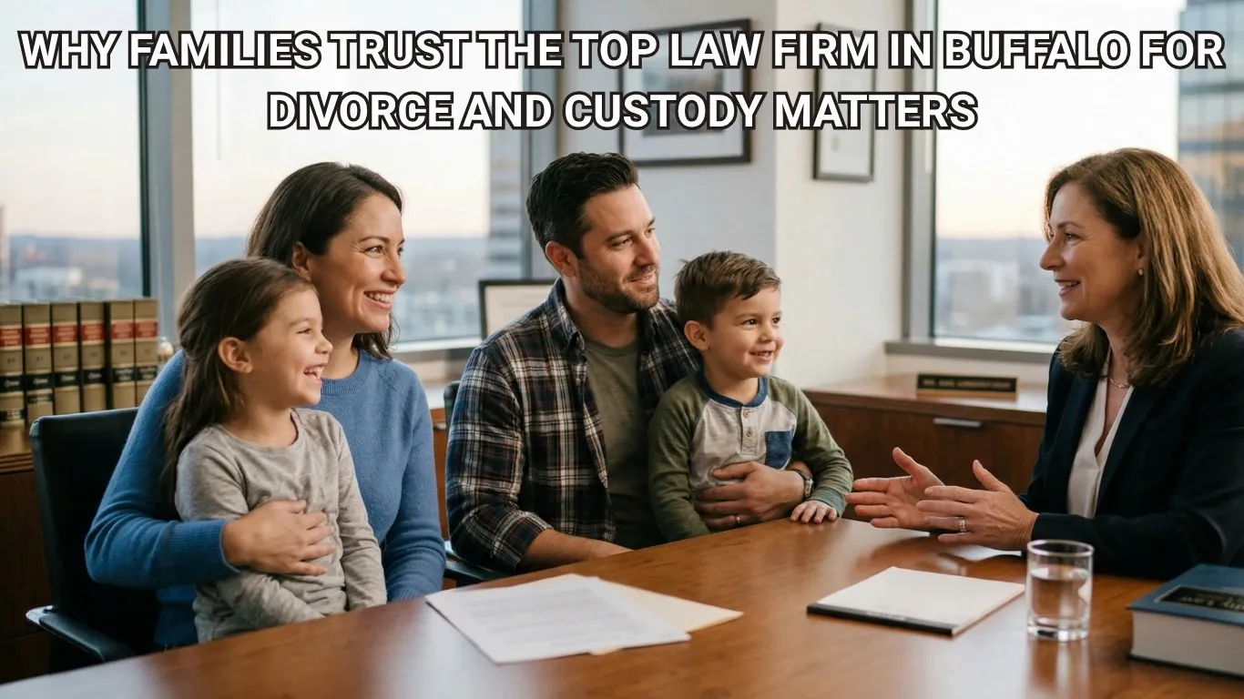 Why Families Trust the Top Law Firm in Buffalo for Divorce and Custody Matters