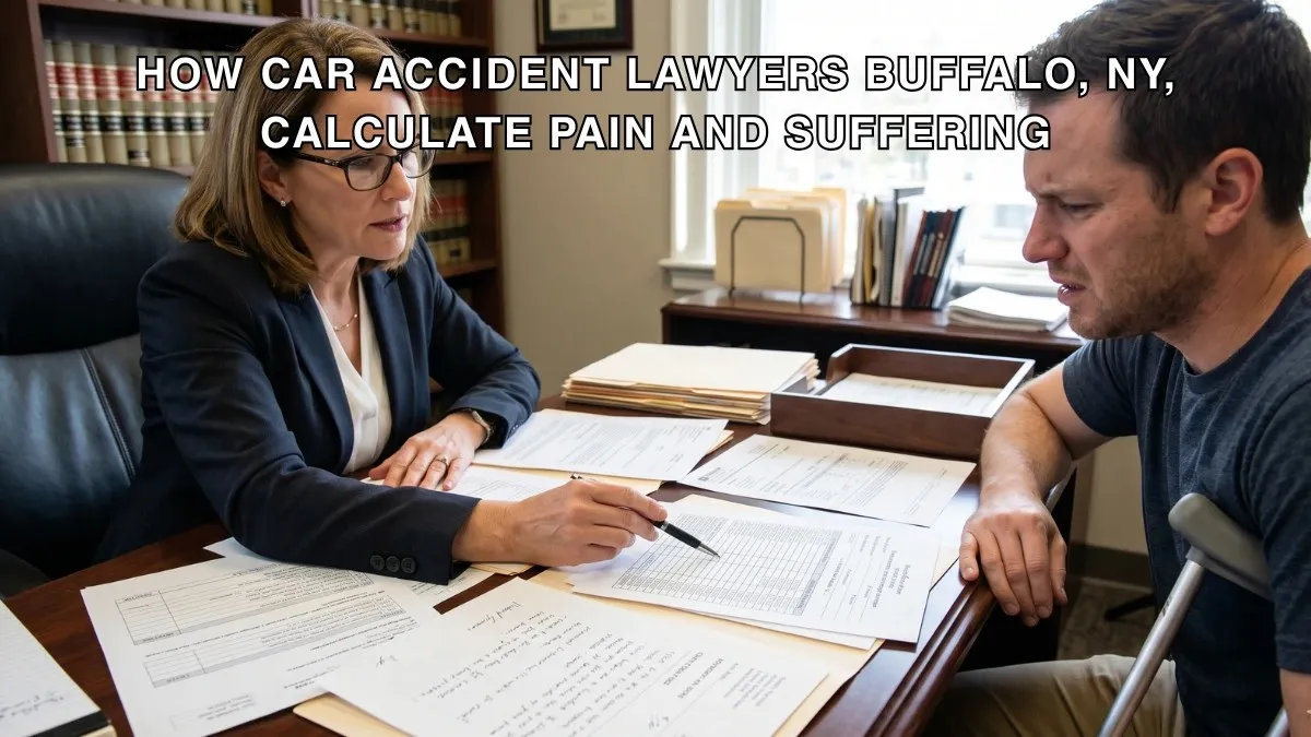 How Car Accident Lawyers Buffalo NY Calculate Pain and Suffering2