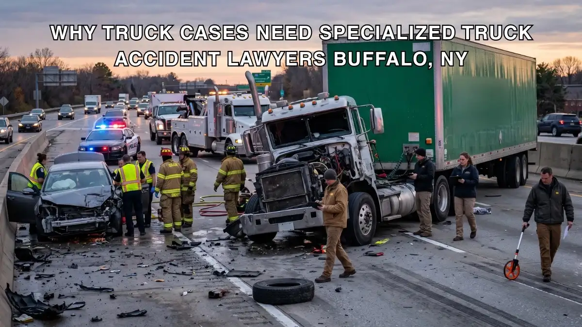 Why Truck Cases Need Specialized Truck Accident lawyers Buffalo NY 1
