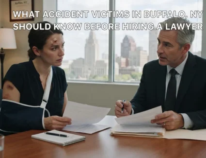 What Accident Victims in Buffalo, NY Should Know Before Hiring a Lawyer