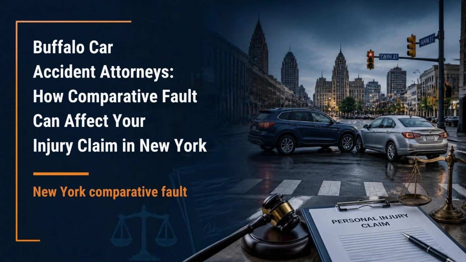 Buffalo Car Accident Attorneys: How Comparative Fault Can Affect Your Injury Claim in New York