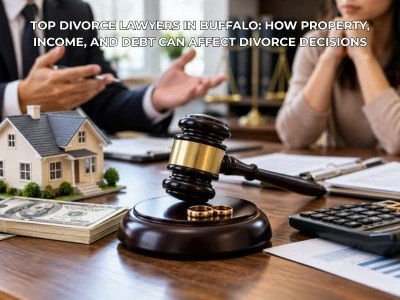 Top Divorce Lawyers in Buffalo: How Property, Income, and Debt Can Affect Divorce Decisions