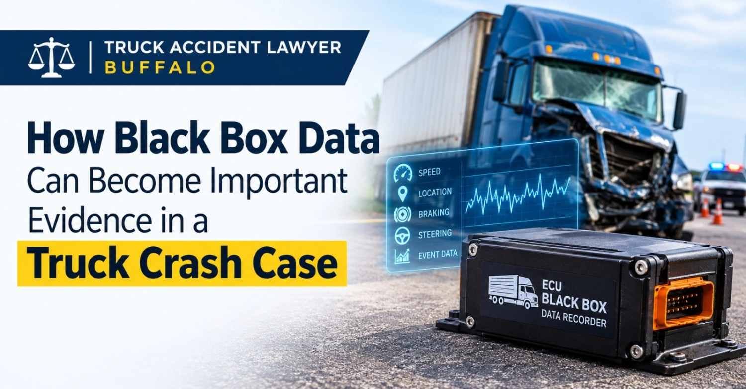 Truck Accident Lawyer Buffalo: How Black Box Data Can Become Important Evidence in a Truck Crash Case